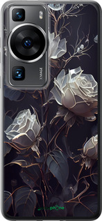 Силіконовий чехол Троянди 2 для Huawei P60 - 5550u-3024 изображение 