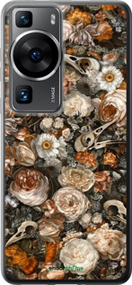 Силіконовий чехол У стилі бароко-похмурий для Huawei P60 - 6404u-3024 изображение 