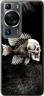 Силиконовый чехол Рыбо-человек для Huawei P60 - 683u-3024 изображение 