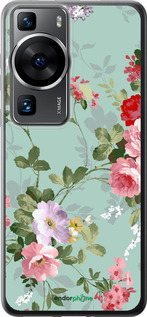 Силіконовий чехол Квіткові шпалери 2 для Huawei P60 - 862u-3024 изображение 