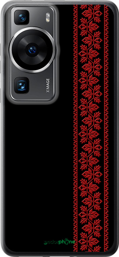 Силіконовий чехол Вишиванка 53 для Huawei P60 - 2041u-3024 изображение 