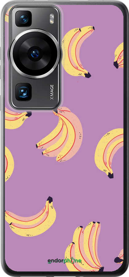 Силиконовый чехол Бананы для Huawei P60 - 4312u-3024 изображение 