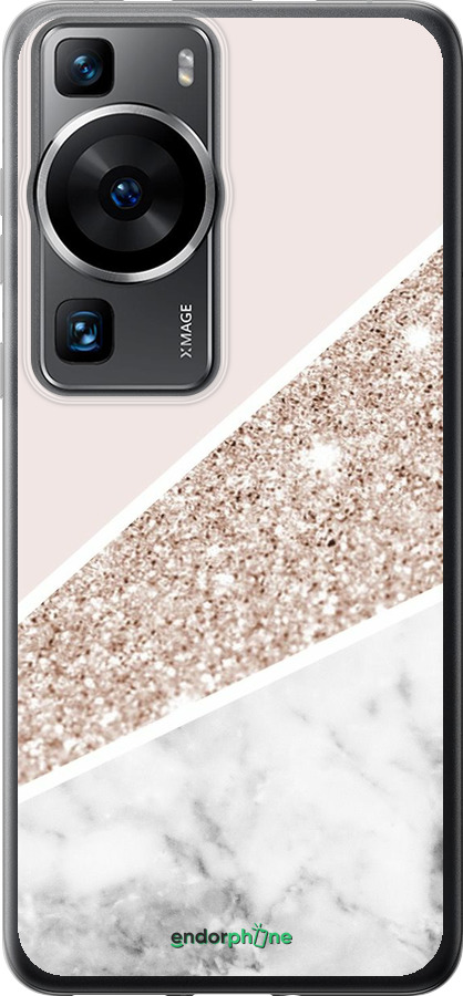 Силіконовий чехол Пастельний мармур для Huawei P60 - 4342u-3024 изображение 