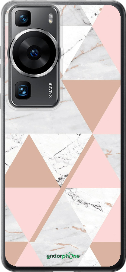 Силіконовий чехол Мармурова симетрія для Huawei P60 - 4344u-3024 изображение 