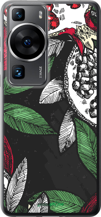 Силиконовый чехол Гранат для Huawei P60 - 4692u-3024 изображение 