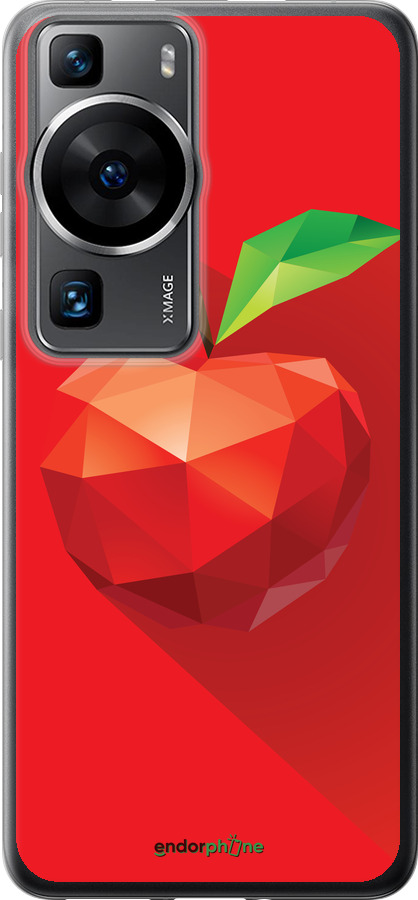 Силіконовий чехол Яблуко для Huawei P60 - 4696u-3024 изображение 