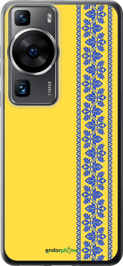 Силіконовий чехол Вишиванка 4 для Huawei P60 - 569u-3024 изображение 