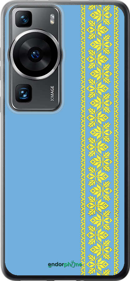 Силиконовый чехол Вышиванка 33 для Huawei P60 - 602u-3024 изображение 