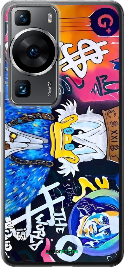 Силіконовий чехол Скрудж 2 для Huawei P60 - 6285u-3024 изображение 