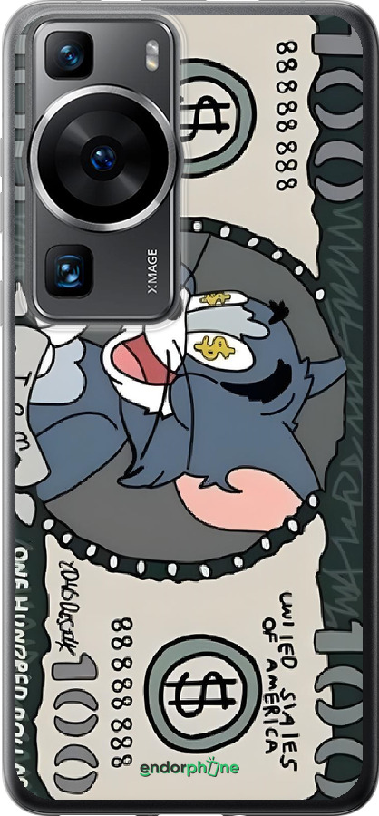 Силіконовий чехол Том и джерри для Huawei P60 - 6291u-3024 изображение 