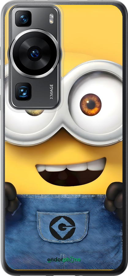 Силиконовый чехол Миньон для Huawei P60 - 6389u-3024 изображение 