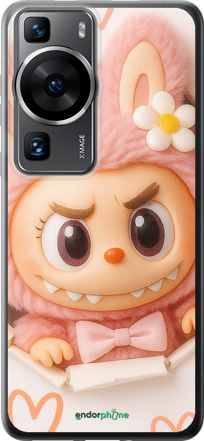 Силиконовый чехол Лабубу 2 для Huawei P60 - 6710u-3024 изображение 