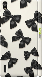 3D пластиковый глянцевый чехол Dark Coquette для Huawei Ascend P7 - 6765c-49 изображение 
