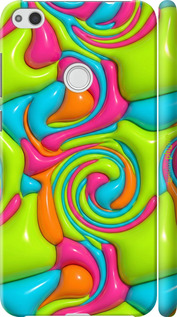 3D пластиковый матовый чехол Y2K Jelly Dream для Huawei P8 Lite (2017) - 6780m-777 изображение 