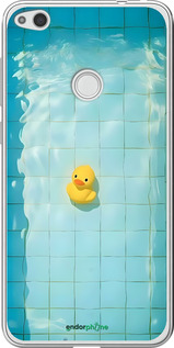 2D пластиковый чехол Утенок для Huawei P8 Lite (2017) - 6323t-777 изображение 