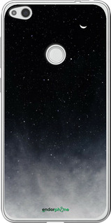Силиконовый чехол Сині хмари, Синій місяць для Huawei P8 Lite (2017) - 6396u-777 изображение 