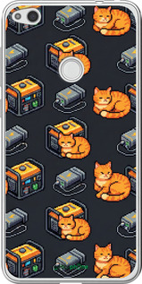 2D пластиковый чехол 'Autonomous Zone' для Huawei P8 Lite (2017) изображение 4