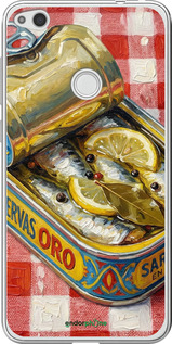 2D пластиковый чехол 'Vintage Sardine Tin Phone' для Huawei P8 Lite (2017) изображение 6