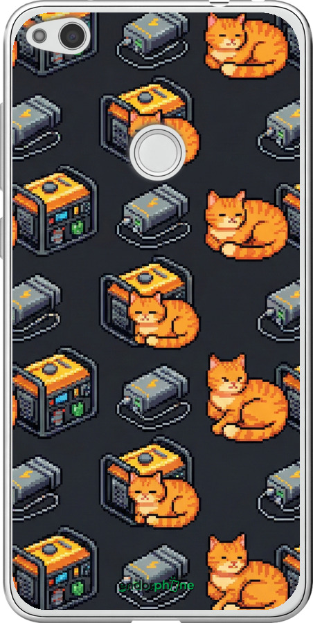 2D пластиковый чехол Autonomous Zone для Huawei P8 Lite (2017) - 6771t-777 изображение 