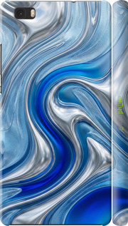 3D пластиковый матовый чехол 'Liquid Chrome' для Huawei Ascend P8 Lite изображение 5