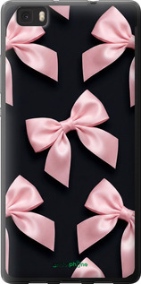 Силіконовий чехол Coquette Ribbons Dark Coquette для Huawei Ascend P8 Lite - 6767u-126 изображение 