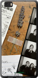 Силіконовий чехол Aesthetic Scrapbook Collage для Huawei Ascend P8 Lite - 6773u-126 изображение 