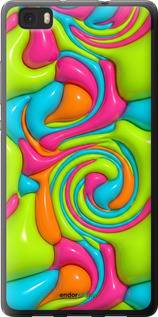 Силіконовий чехол Y2K Jelly Dream для Huawei Ascend P8 Lite - 6780u-126 изображение 