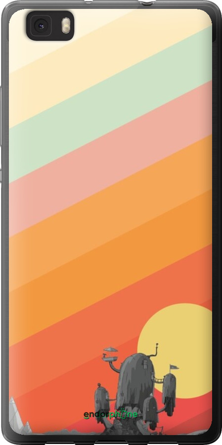 Силиконовый чехол № 5420 для Huawei Ascend P8 Lite - 5420u-126 изображение 