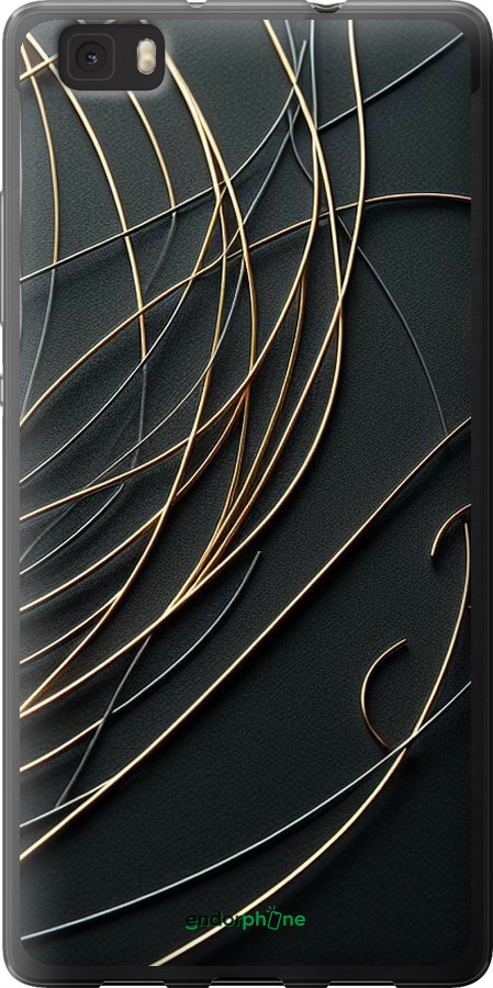Силиконовый чехол Связь между мирами для Huawei Ascend P8 Lite - 5837u-126 изображение 