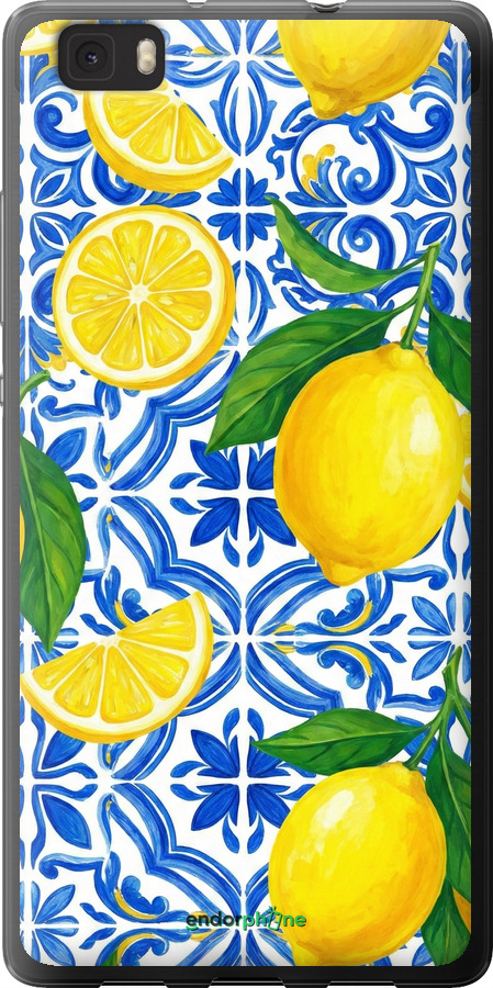 Силіконовий чехол Grocery Girl Italian Summer для Huawei Ascend P8 Lite - 6766u-126 изображение 