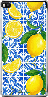 Силиконовый чехол Grocery Girl Italian Summer для Huawei Ascend P8 - 6766u-123 изображение 