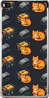 Силиконовый чехол Autonomous Zone для Huawei Ascend P8 - 6771u-123 изображение 