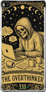 Силиконовый чехол The Overthinker для Huawei Ascend P8 - 6774u-123 изображение 