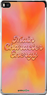 Силиконовый чехол Aura Gradient Main Character Energy Aesthetic Y2K для Huawei Ascend P8 - 6783u-123 изображение 