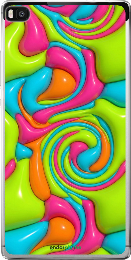 Силіконовий чехол Y2K Jelly Dream для Huawei Ascend P8 - 6780u-123 изображение 