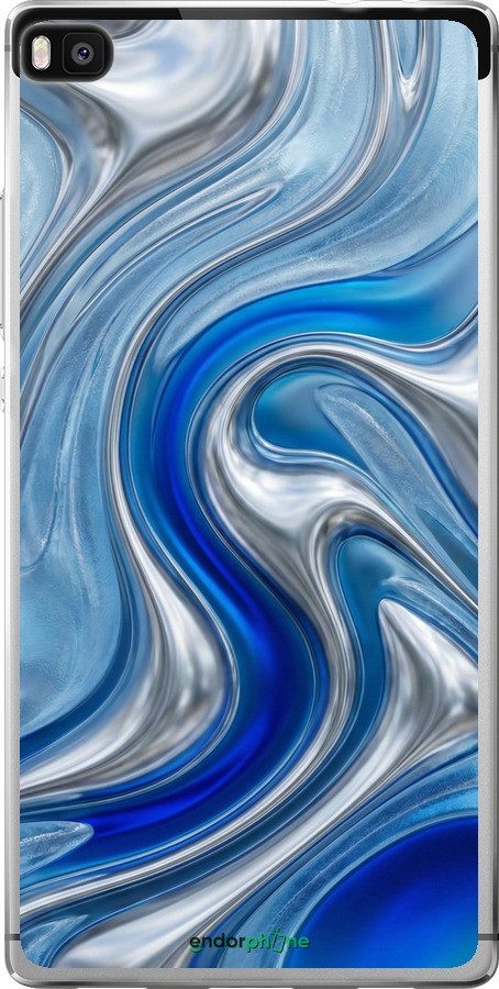 Силиконовый чехол Liquid Chrome для Huawei Ascend P8 - 6781u-123 изображение 