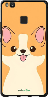 2D пластиковый чехол Милый пес для Huawei P9 Lite - 6296t-298 изображение 