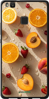 2D пластиковый чехол Фрукты 3 для Huawei P9 Lite - 6703t-298 изображение 