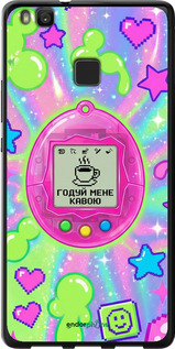 2D пластиковый чехол 'Y2K Aesthetic Retro Pet: Годуй мене кавою' для Huawei P9 Lite изображение 12