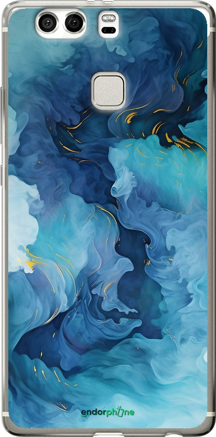 Силіконовий чехол Акварель для Huawei P9 Plus - 6320u-300 изображение 