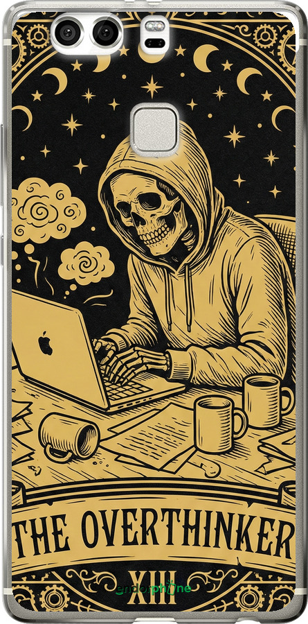 Силіконовий чехол The Overthinker для Huawei P9 Plus - 6774u-300 изображение 