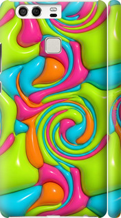 3D пластиковый глянцевый чехол 'Y2K Jelly Dream' для Huawei P9 изображение 5