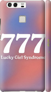 3D пластиковый глянцевый чехол 'Aesthetic Aura Gradient 777 Lucky Energy' для Huawei P9 изображение 9