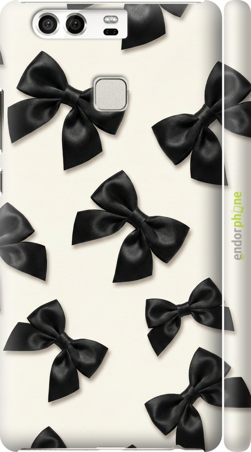 3D пластиковый глянцевый чехол Dark Coquette для Huawei P9 - 6765c-347 изображение 