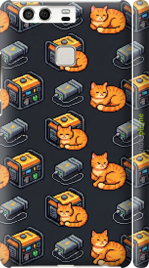 3D пластиковый глянцевый чехол Autonomous Zone для Huawei P9 - 6771c-347 изображение 