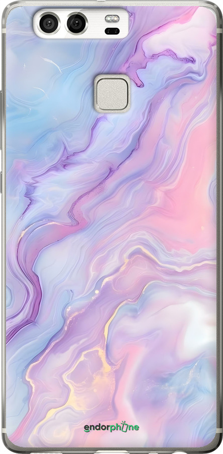 Силіконовий чехол Нежный мрамор для Huawei P9 - 6310u-347 изображение 
