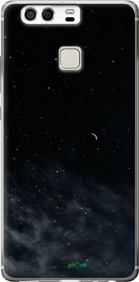 Силиконовый чехол Ночное небо для Huawei P9 - 6451u-347 изображение 