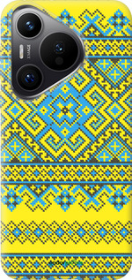 Силиконовый чехол Вышиванка 41 для Huawei Pura 70 PRO - 1175u-3700 изображение 