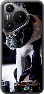 Силиконовый чехол Бульдог-фотограф для Huawei Pura 70 PRO - 142u-3700 изображение 