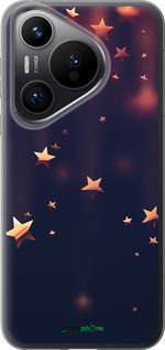Силиконовый чехол Падающие звезды для Huawei Pura 70 PRO - 3974u-3700 изображение 